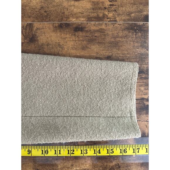 Talbots Alpaca Blend Jacket Large Camel Tan Quiet Luxury Minimalist Preppy VGUC - Picture 5 of 6